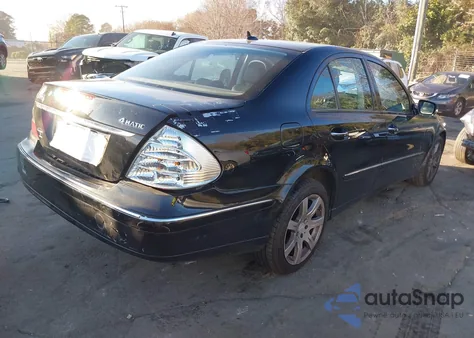 2008 Mercedes-Benz E 350 4Matic z USA, uszkodzony, nr VIN WDBUF87X18B293018